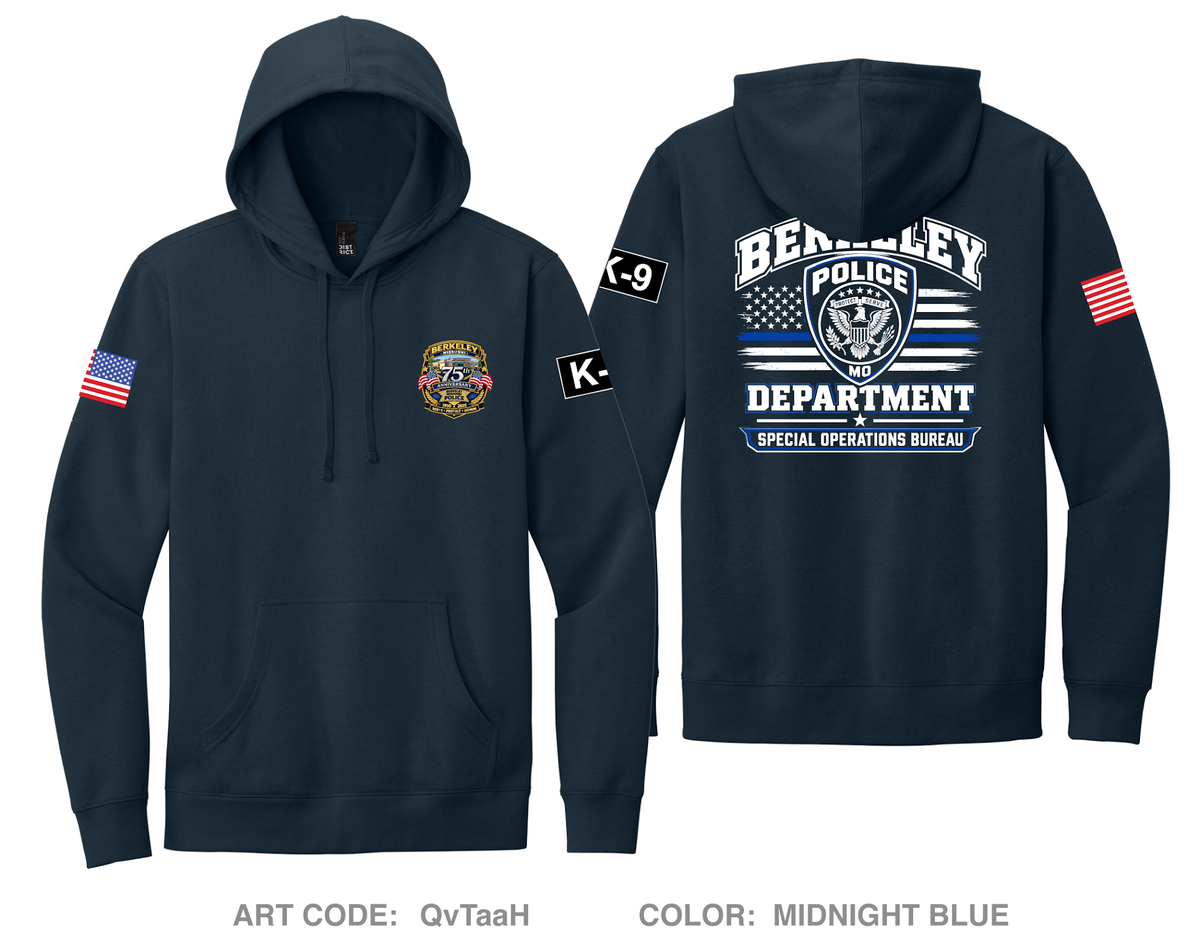 Berkeley Police Department Comfort Unisex Hooded Sweatshirt - QvTaaH