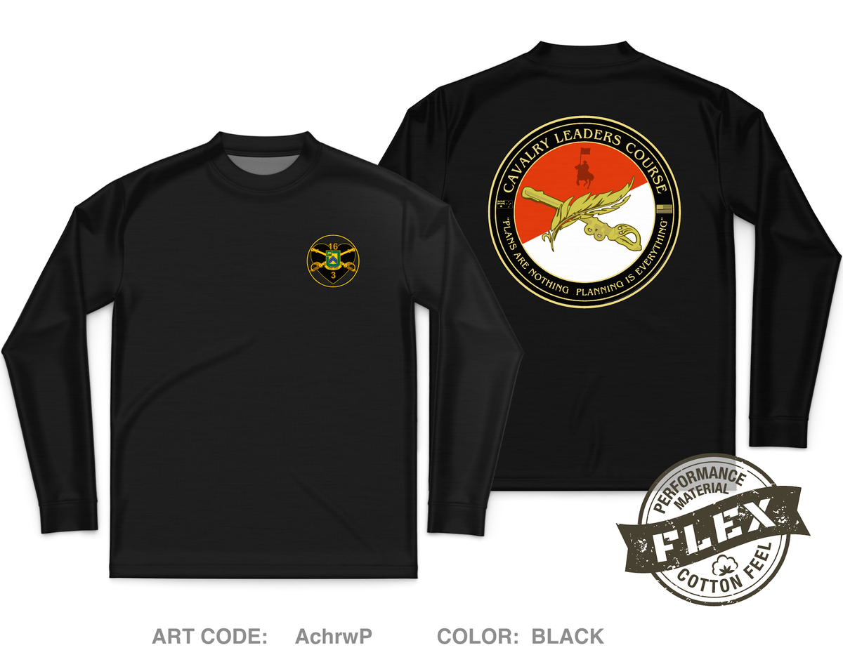 CLC, 3-16 CAV Core Men's LS Flex Performance Tee - AchrwP