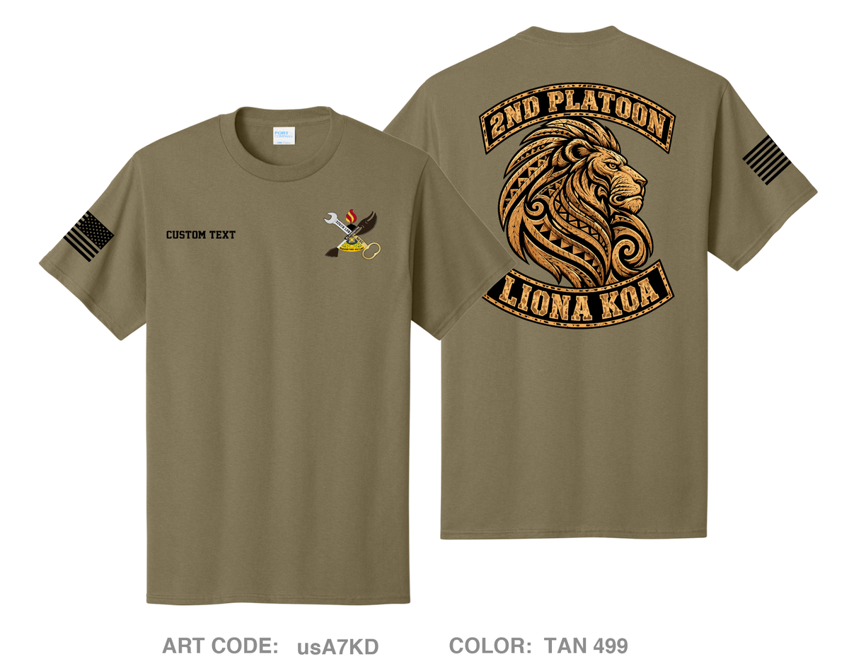 CUSTOM MSC, 325th LSB Comfort Unisex Cotton SS Tee - usA7KD