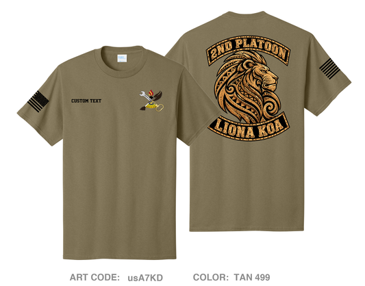 CUSTOM MSC, 325th LSB Comfort Unisex Cotton SS Tee - usA7KD