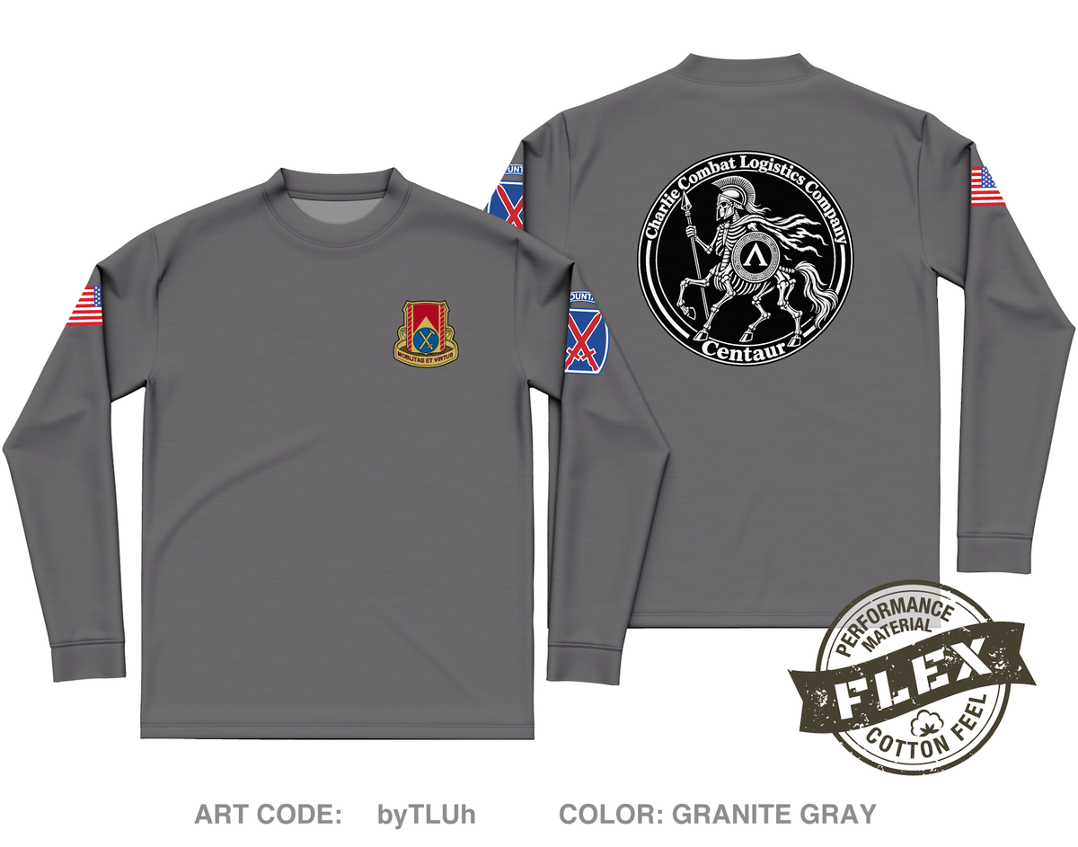 C-CLC Core Men's LS Flex Performance Tee - byTLUh