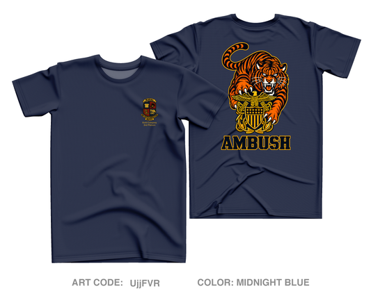 University of Memphis NROTC Core Men's SS Performance Tee - UjjFVR