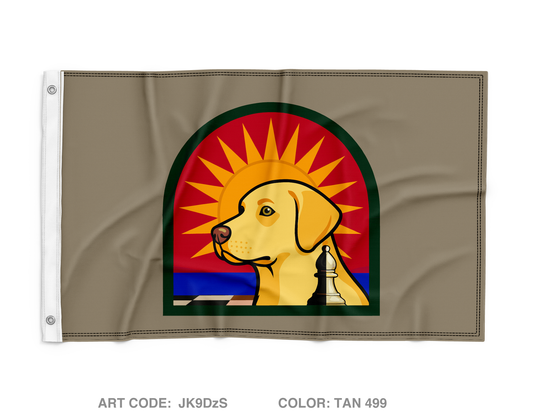 2-162 IN Wall Flag - JK9DzS