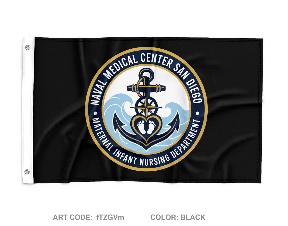 Maternal Infant Nursing Department Wall Flag - fTZGVm