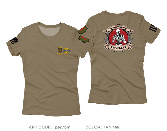 B Co, 541st DSSB, 1 IDSB Core Women's SS Performance Tee - pez7bm