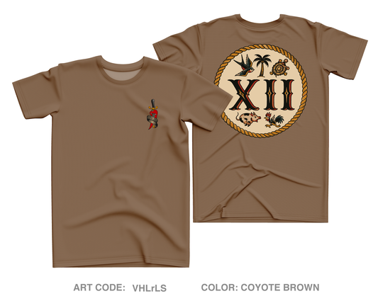 MESG-2 Det Bahrain EST 12 Core Men's SS Performance Tee - VHLrLS