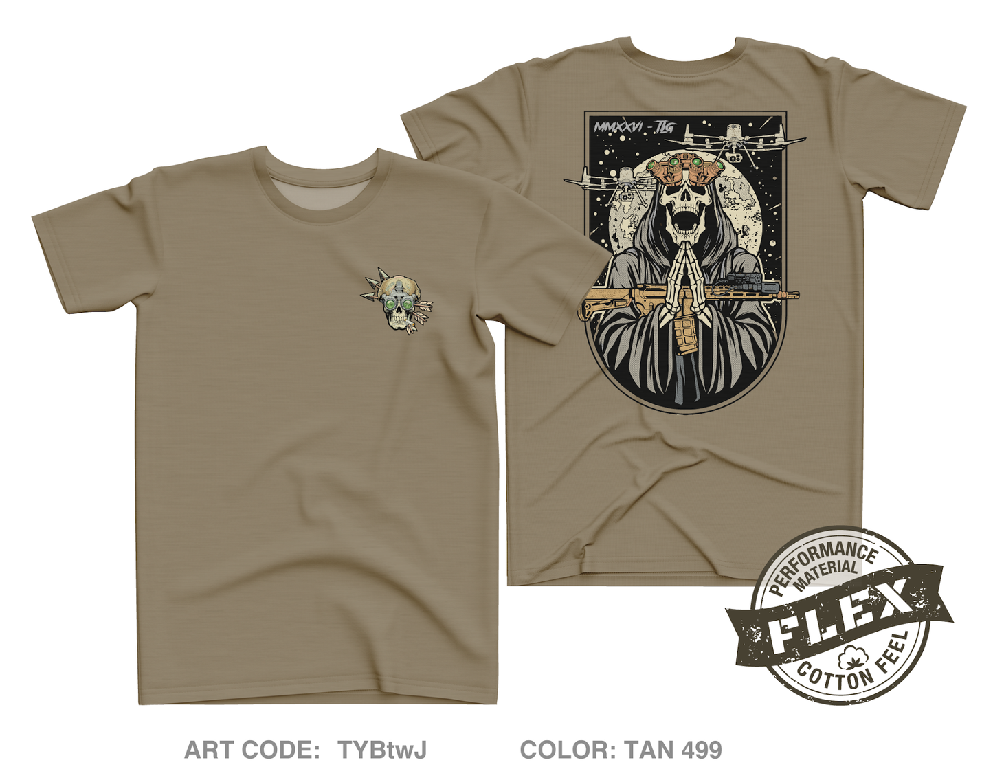 Trench line gear Core Men's SS Flex Performance Tee - TYBtwJ
