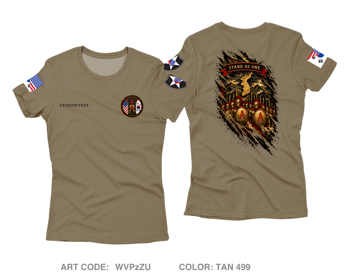 CUSTOM A CO, 194th DSSB Core Women's SS Performance Tee - WVPzZU