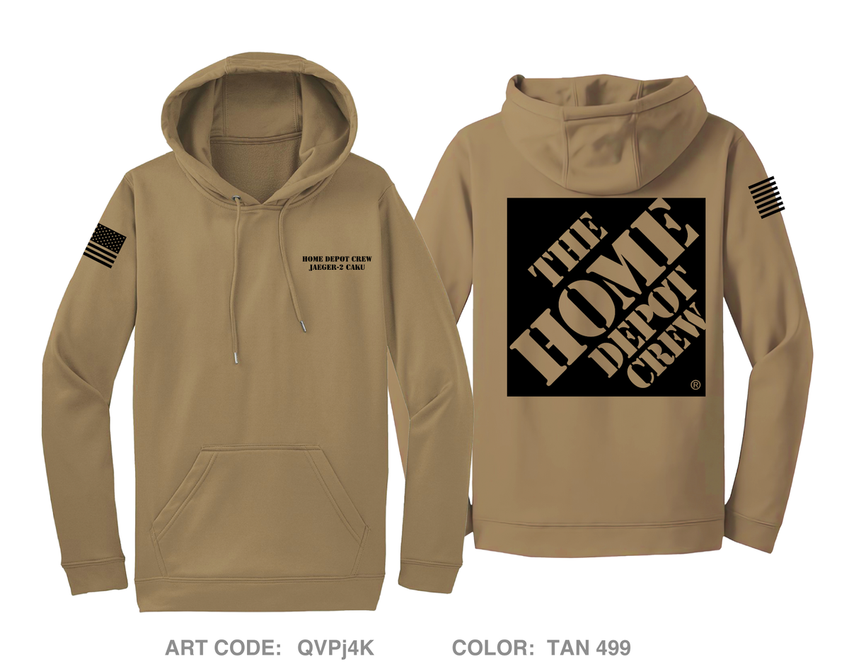 Home Depot Crew Hi-Tech Performance Hoodie - QVPj4K