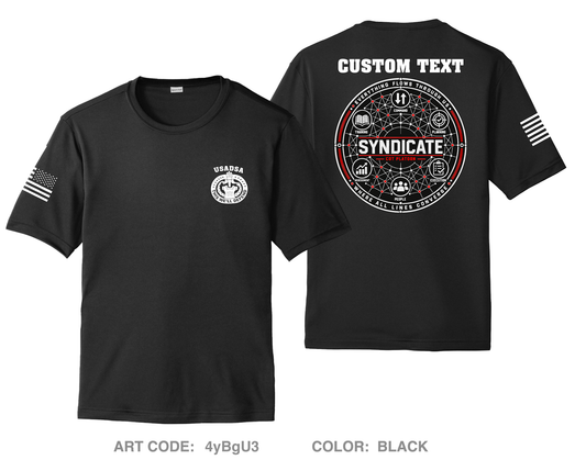 CUSTOM Syndicate Hi-Tech Performance Unisex SS Tee - 4yBgU3