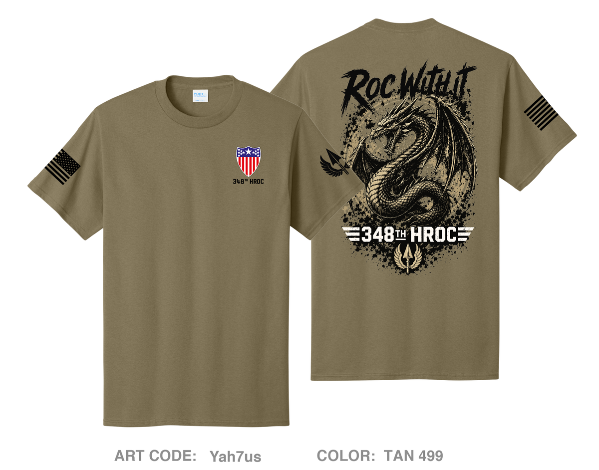 348TH HROC Comfort Unisex Cotton SS Tee - Yah7us