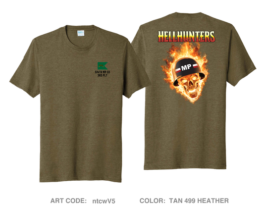 Hellhunters Comfort Unisex Triblend SS Tee - ntcwV5
