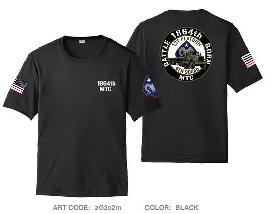1864th mtc Fundraising Collection Hi-Tech Performance Unisex SS Tee - zG2o2m