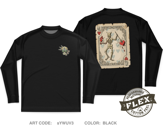 Trench line gear Core Men's LS Flex Performance Tee - sYWUV3
