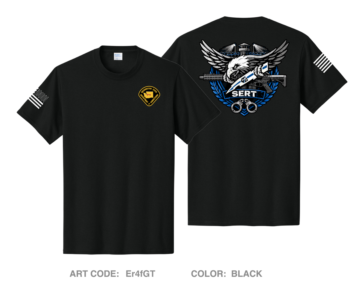 AHCC SERT Comfort Unisex Cotton SS Tee - Er4fGT