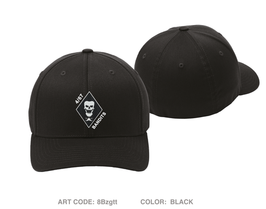 467 DS Bandits Embroidered Flexfit Cap - 8Bzgtt