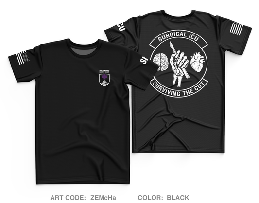 SICU Core Men's SS Performance Tee - ZEMcHa