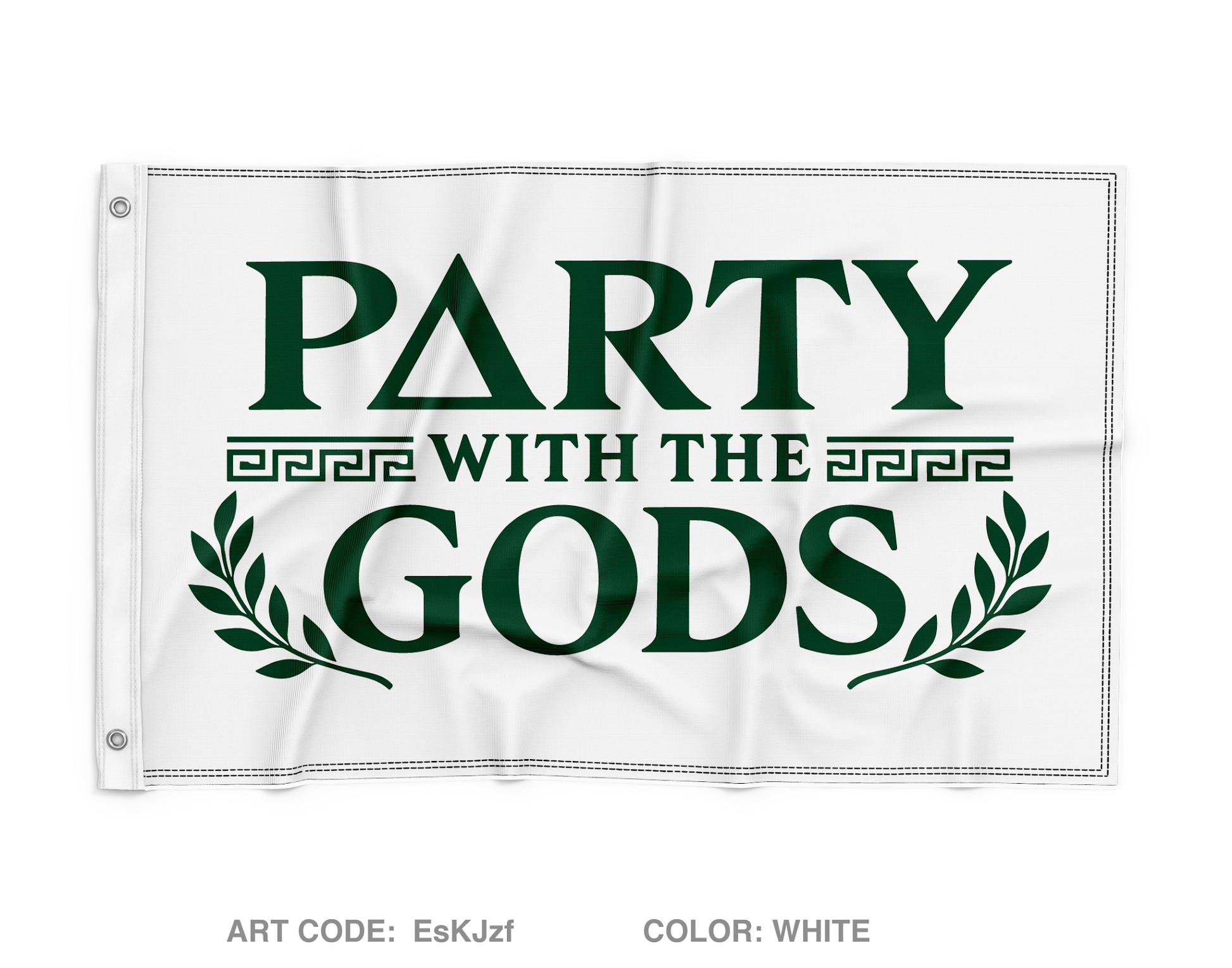 G1 Greeks Fundraising Collection Wall Flag - EsKJzf