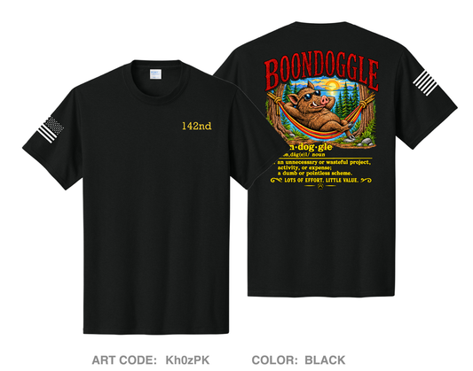 HHB 142nd Field Artillery Brigade Comfort Unisex Cotton SS Tee - Kh0zPK
