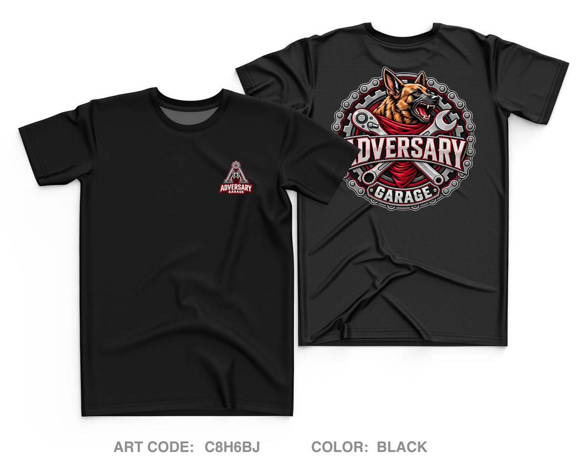 Adversary garage Core Men's SS Performance Tee - C8H6BJ