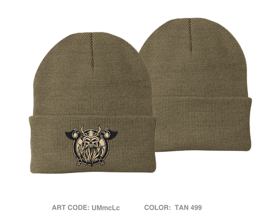 BCO 1-18 IN Embroidered Knit Beanie - UMmcLc