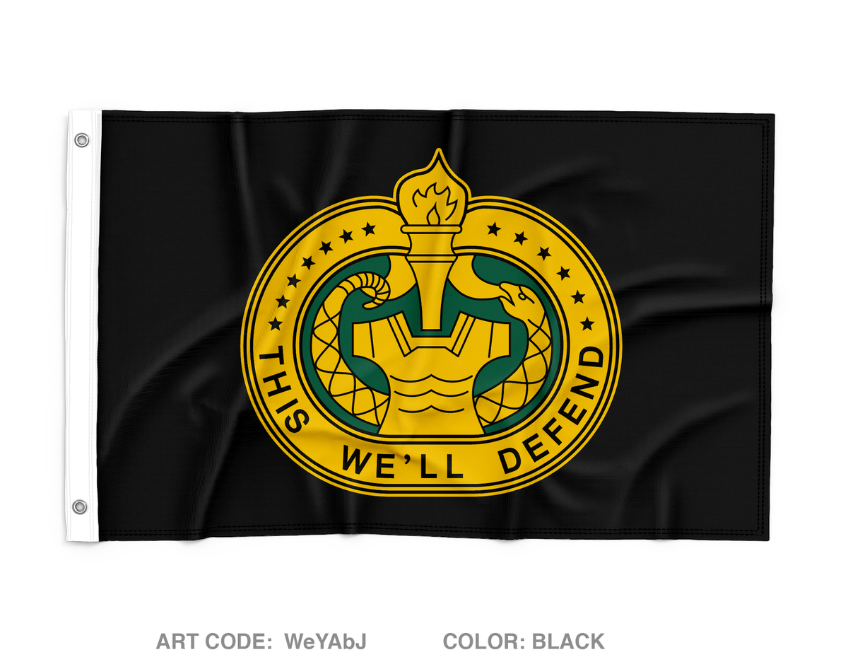 Bravo Company, 16th OD Wall Flag - WeYAbJ