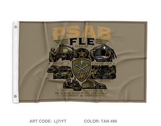 FLE PSAB Wall Flag - Lj7rYT