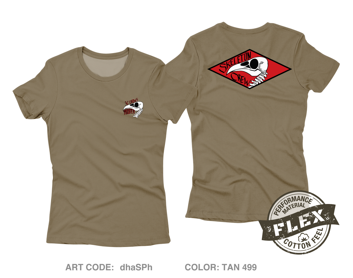 Crow PLT/3-319 AFAR Core Women's SS Flex Performance Tee - dhaSPh