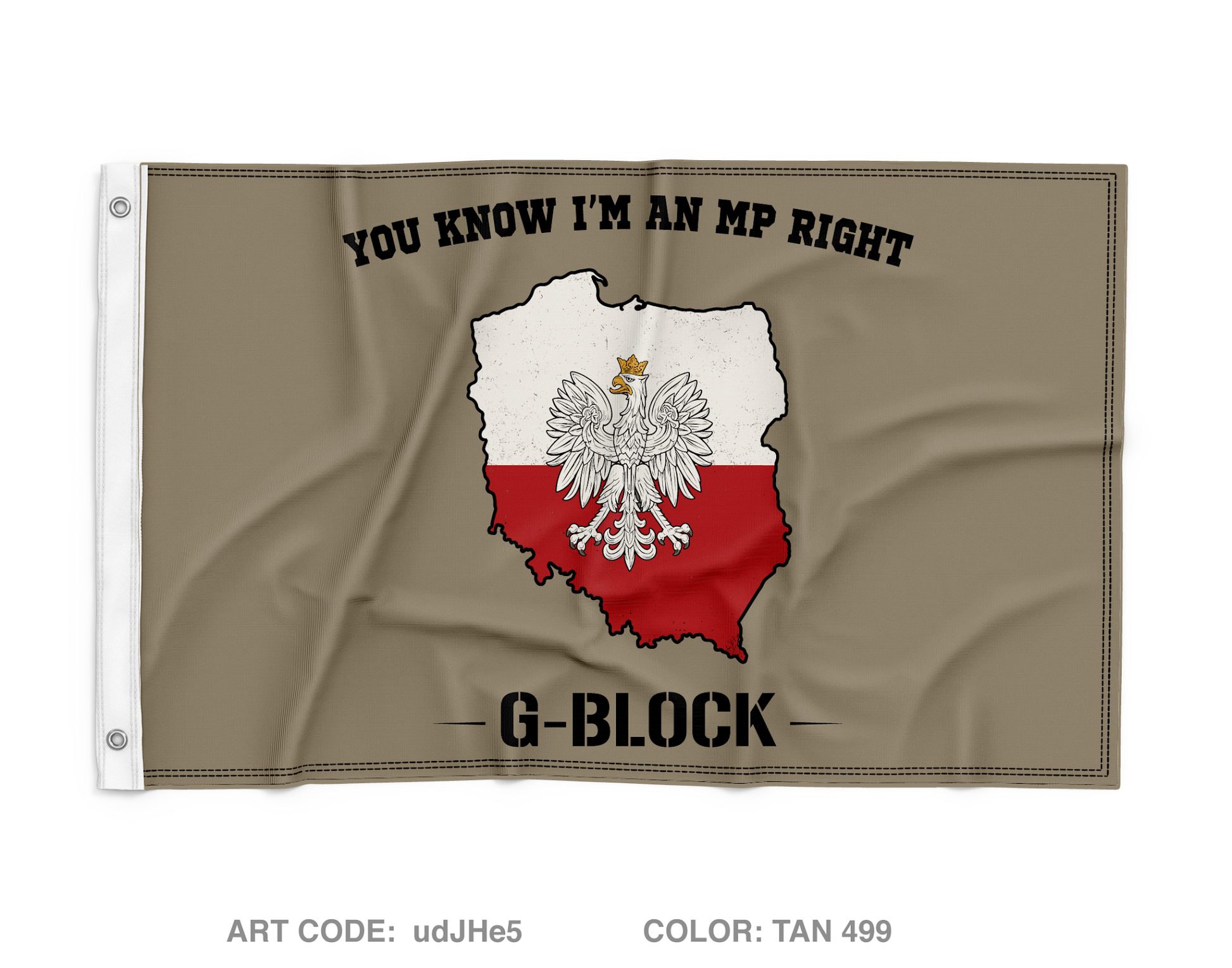 Glebokie Squad Wall Flag - udJHe5