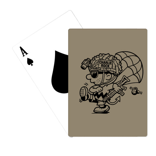 C Co 1-508 PIR, 3 BCT, 82nd ABD Fundraising Collection Playing Cards - mwJZ8N
