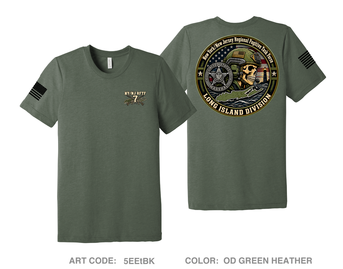 USMS NY/NJ RFTF Long Island Comfort Unisex Triblend SS Tee - 5EEtBK