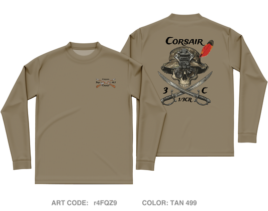 Trench line gear Core Men's LS Performance Tee - r4FQZ9