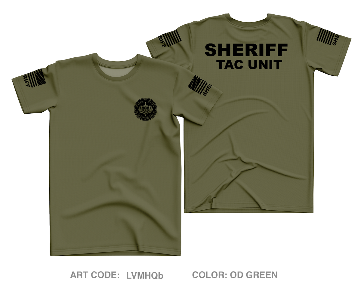 OCSO TAC Core Men's SS Performance Tee - LVMHQb