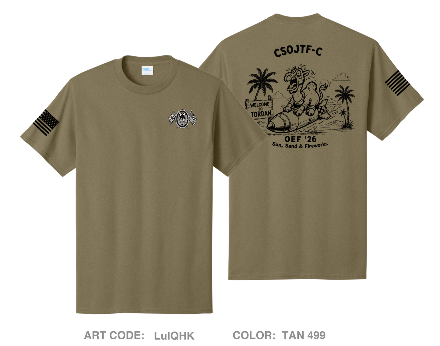 CSOJTF-C Comfort Unisex Cotton SS Tee - LuIQHK