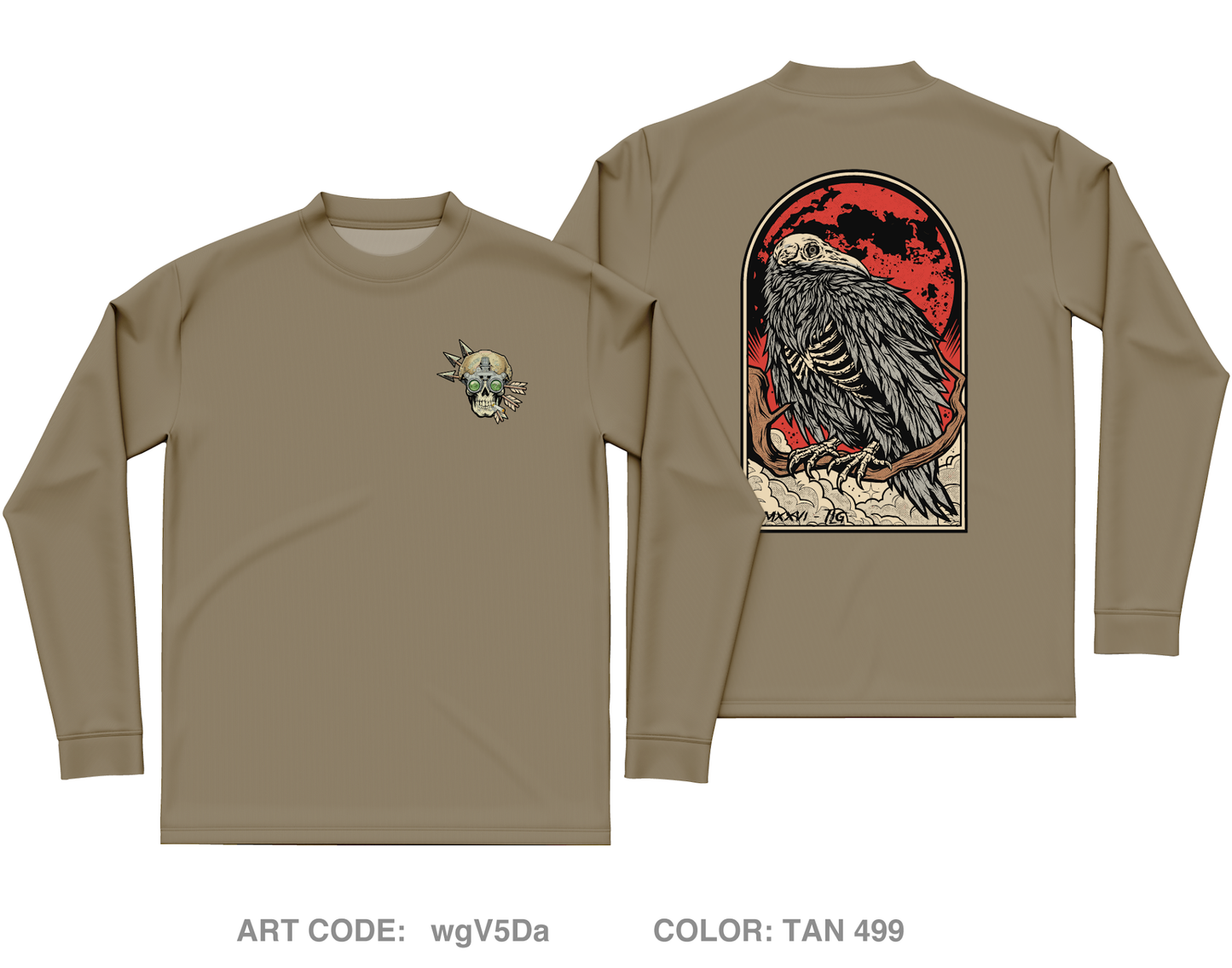Trench line gear Core Men's LS Performance Tee - wgV5Da
