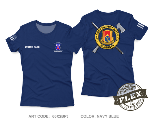 CUSTOM 710 Light Support Battalion Core Men's SS Performance Tee - 66X2BP