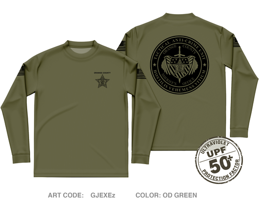 OCSO TAC Core Men's UPF 50+ Performance LS Tee - GJEXEz