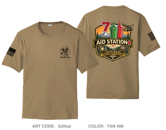 144th MCAS Hi-Tech Performance Unisex SS Tee - 5UIhzz