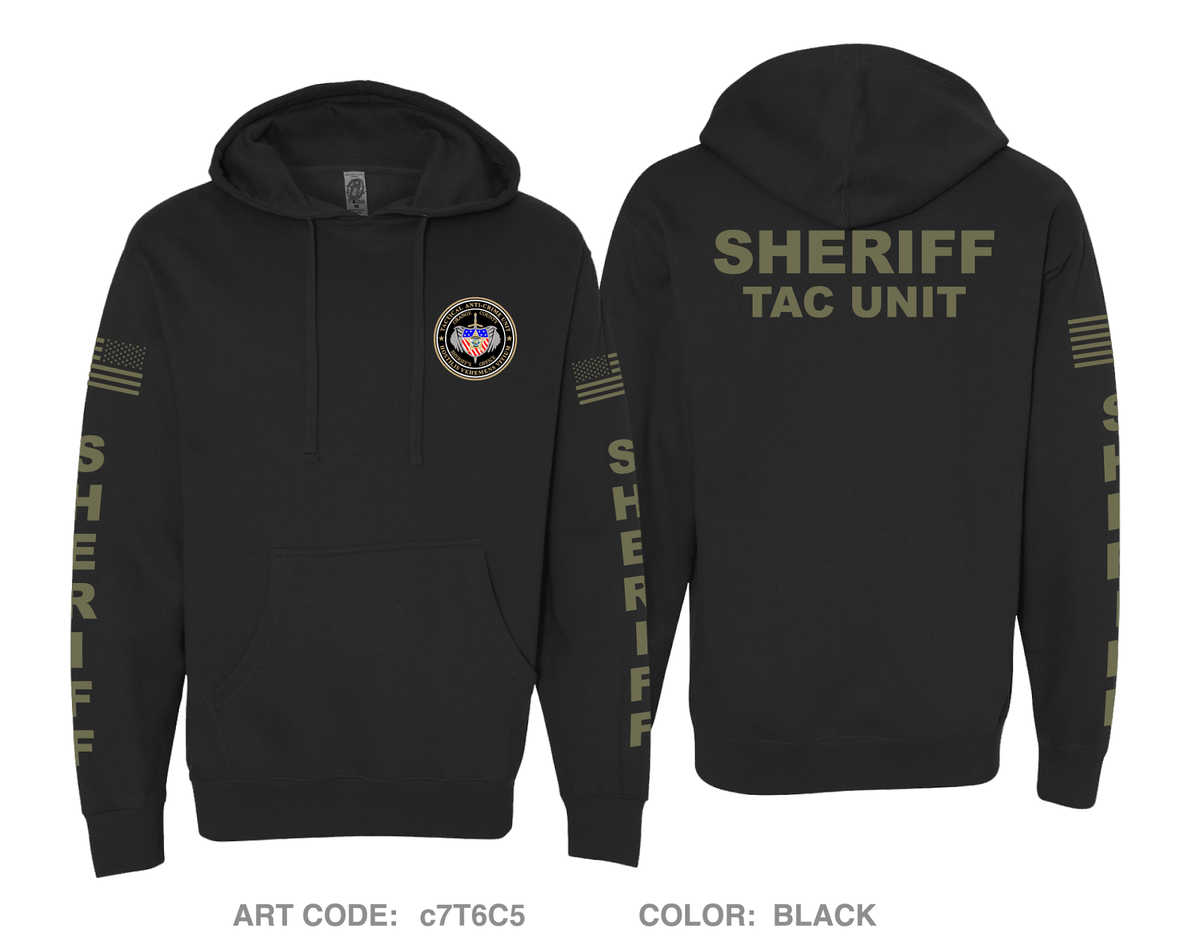OCSO TAC Comfort Unisex Hooded Sweatshirt - c7T6C5