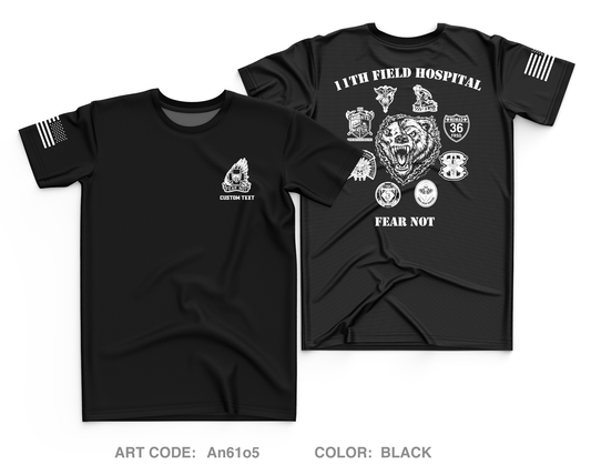 CUSTOM 11th Field Hospital Core Men's SS Performance Tee - An61o5
