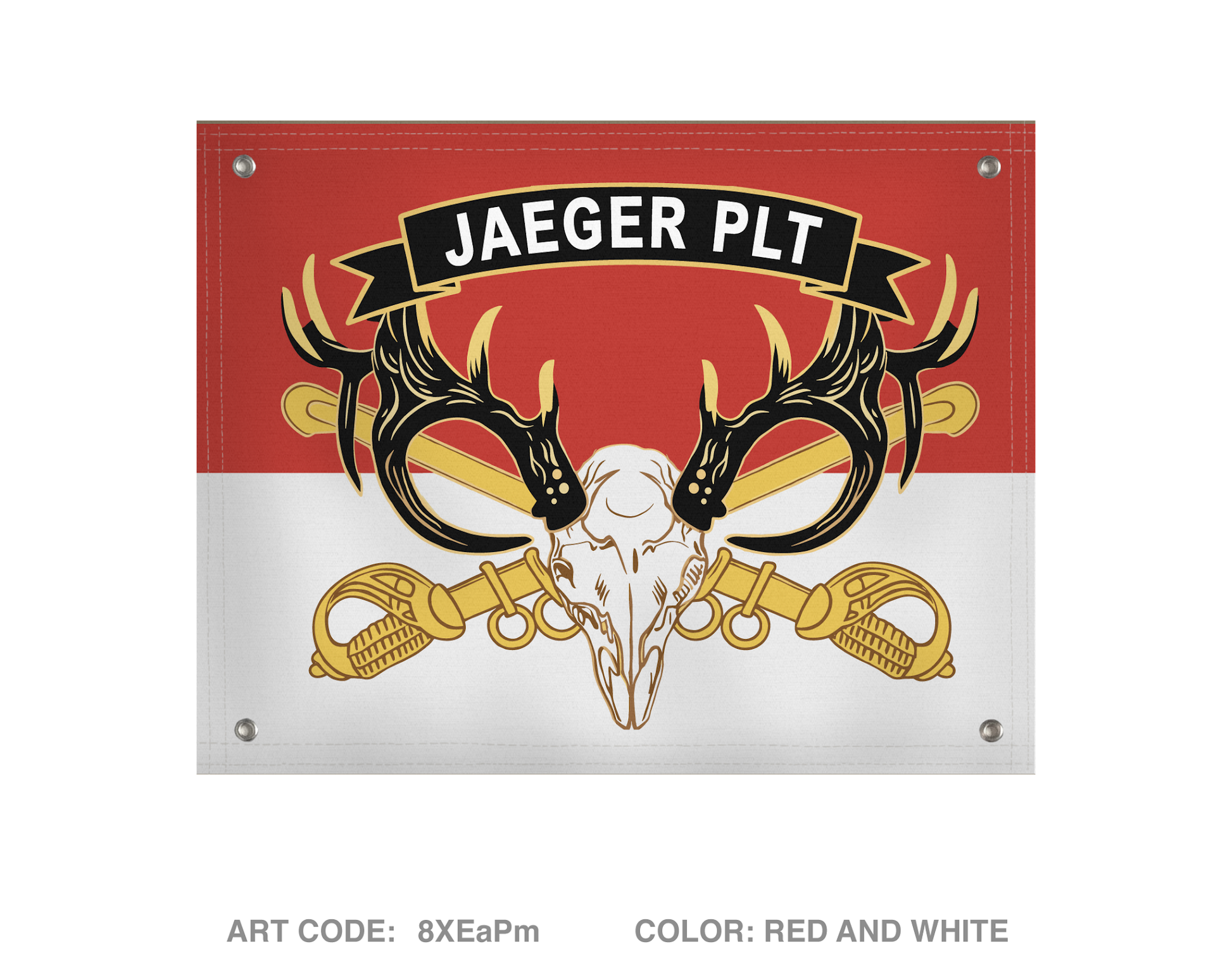 1-63 SCT PLT Banner Flag - 8XEaPm