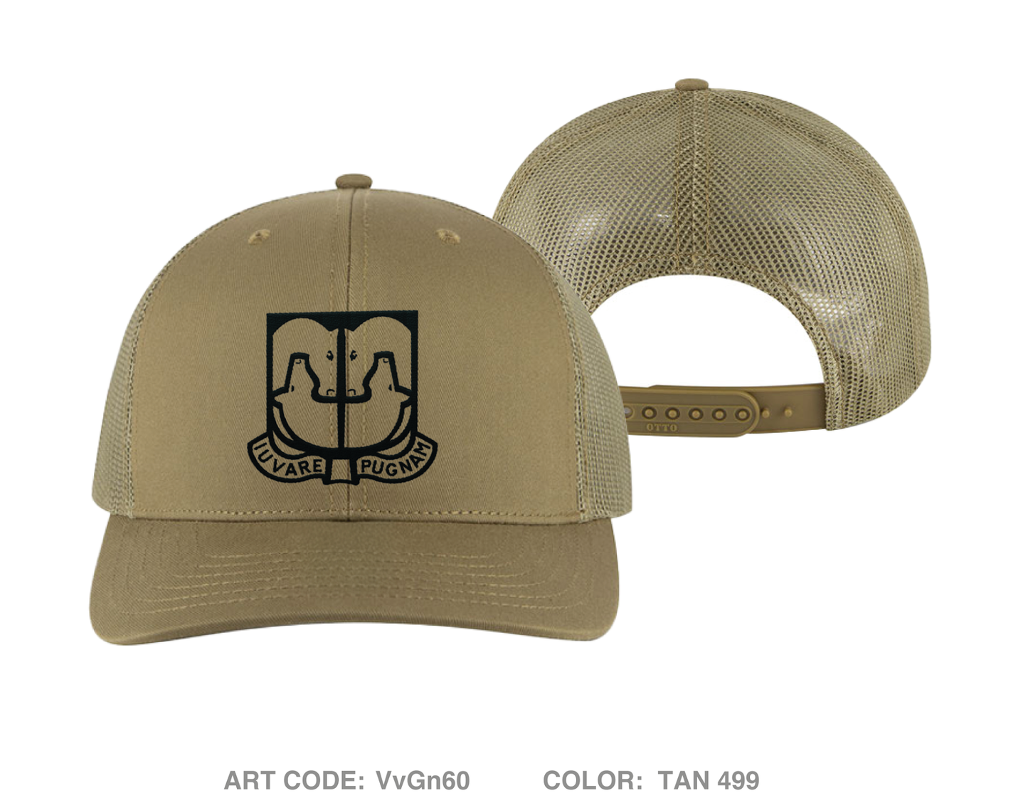 153rd CSSB Embroidered Snapback Trucker Cap - VvGn60