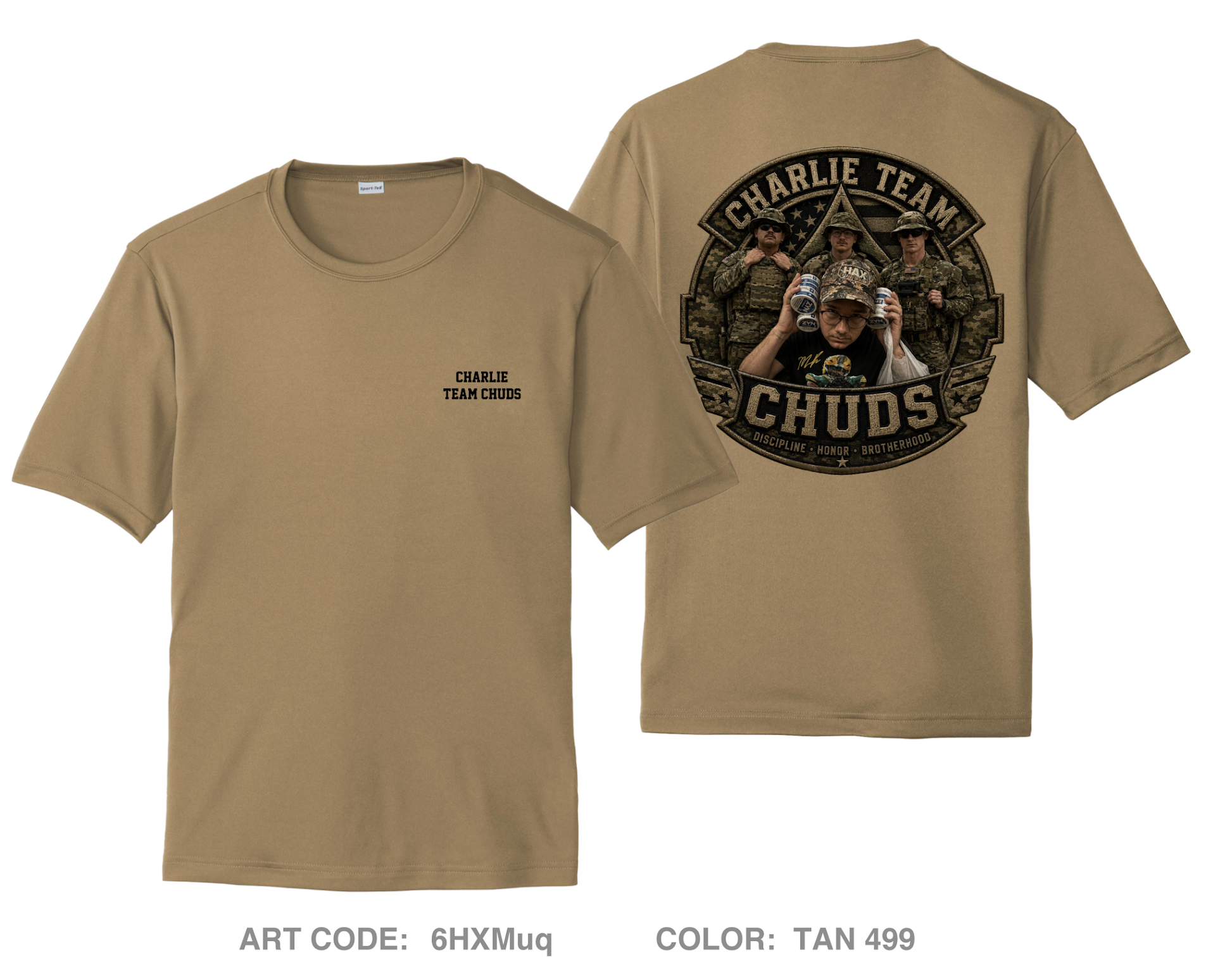 233rd Charlie Team Hi-Tech Performance Unisex SS Tee - 6HXMuq