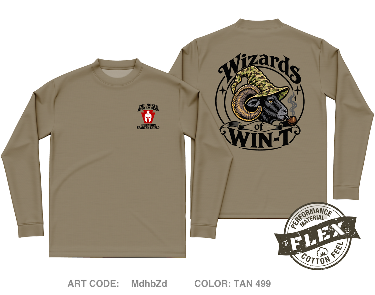 C/876 Core Men's LS Flex Performance Tee - MdhbZd