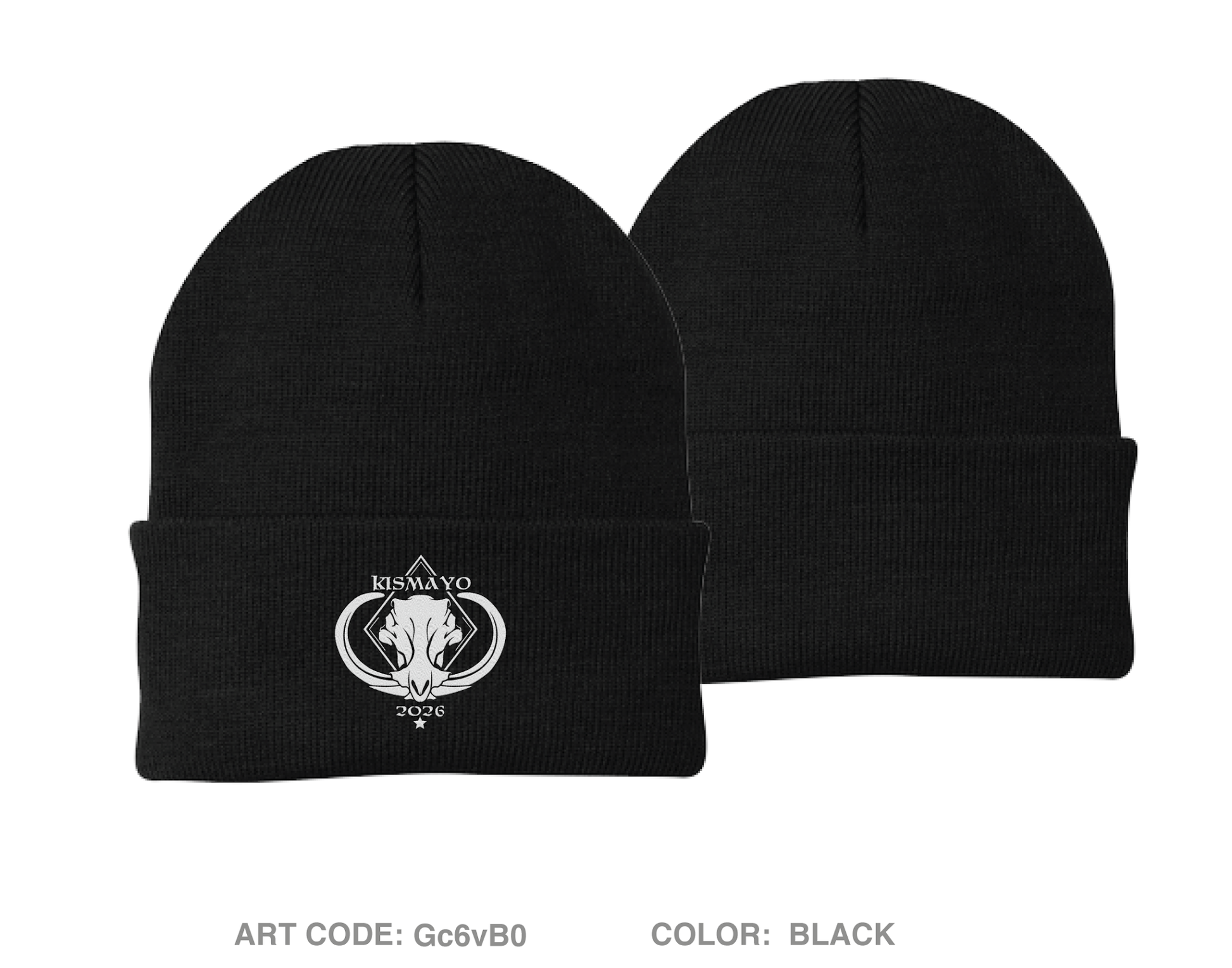 CSL KIS Embroidered Knit Beanie - Gc6vB0