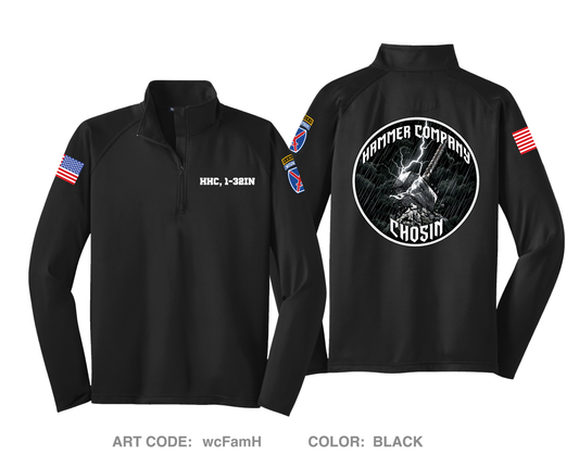 HHC, 1-32IN Hi-Tech Performance Quarter-Zip Fleece Jacket - wcFamH