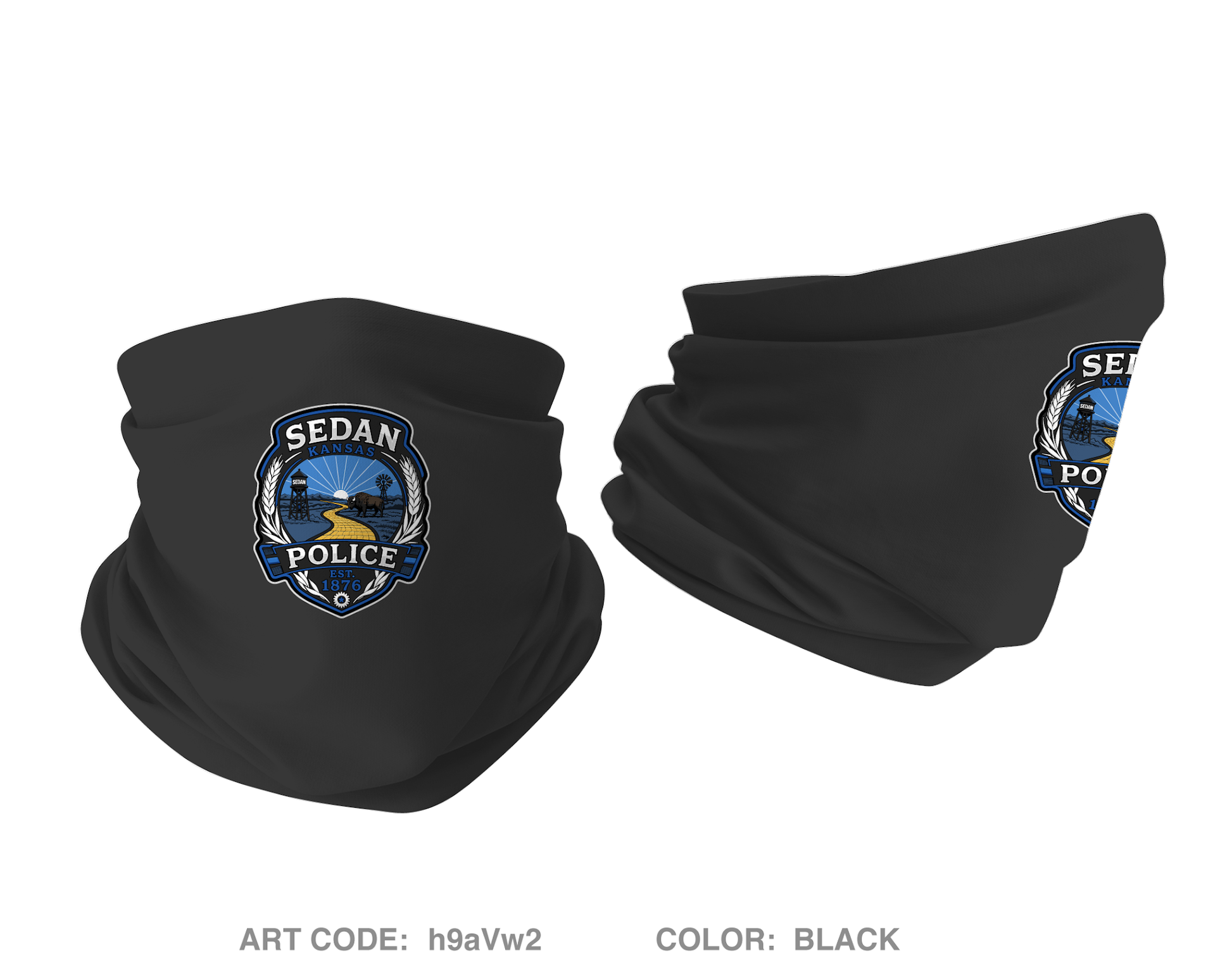 Chautauqau County Sheriffs Office/ Sedan PD Gaiter - h9aVw2