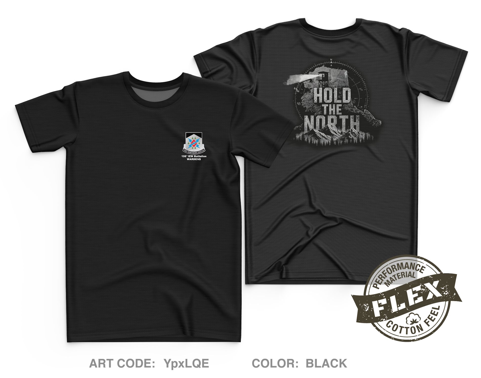 106th IEW Battalion Core Men's SS Flex Performance Tee - YpxLQE