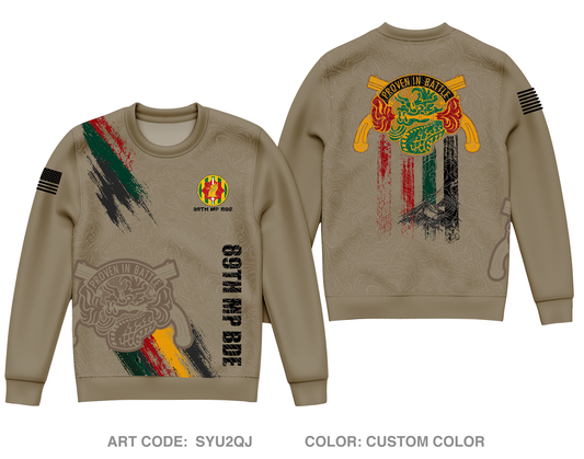89th MP BDE Core Men's Crewneck Performance Sweatshirt - SYU2QJ