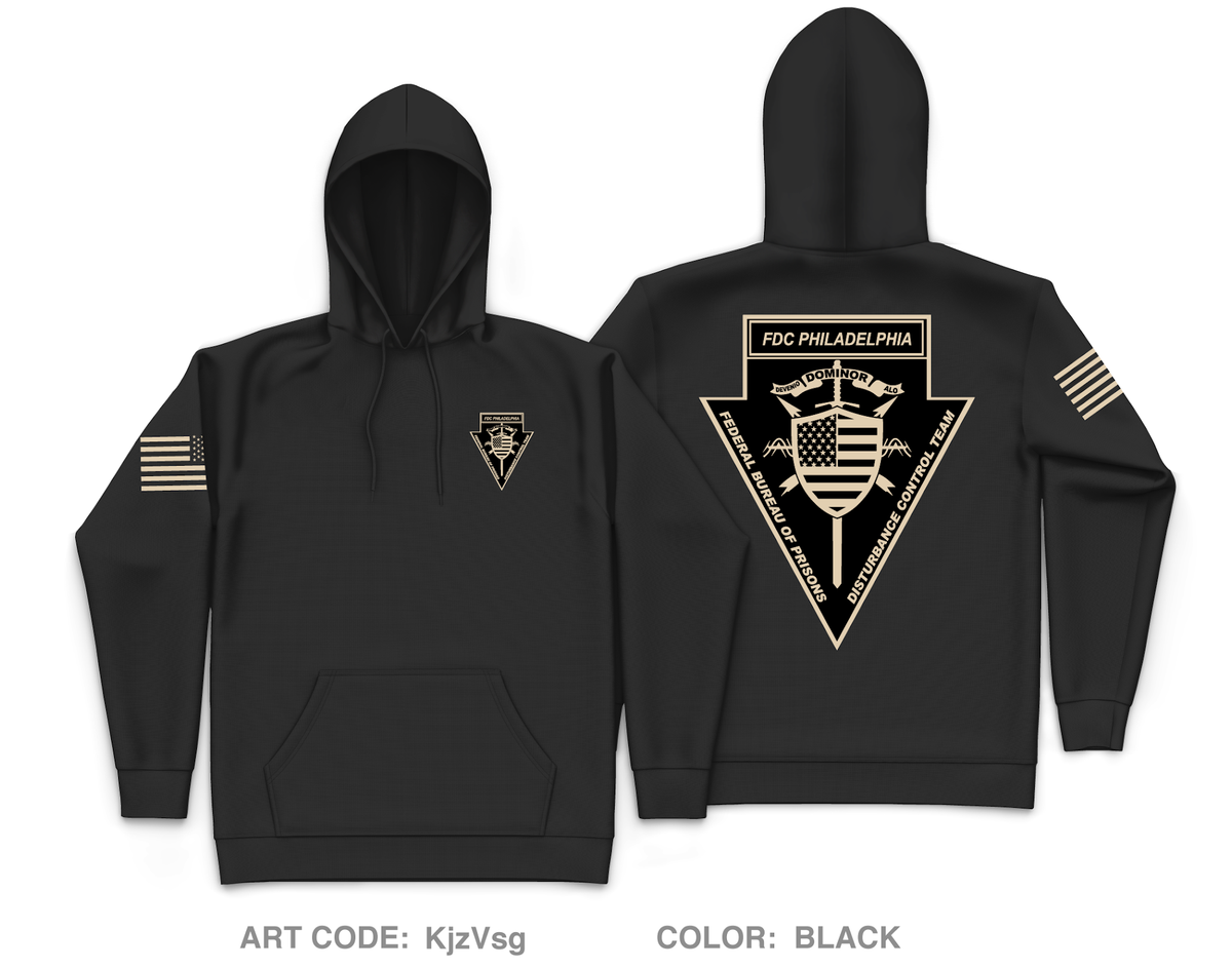 FDC Philadelphia DCT Core Men's Hooded Performance Sweatshirt - KjzVsg
